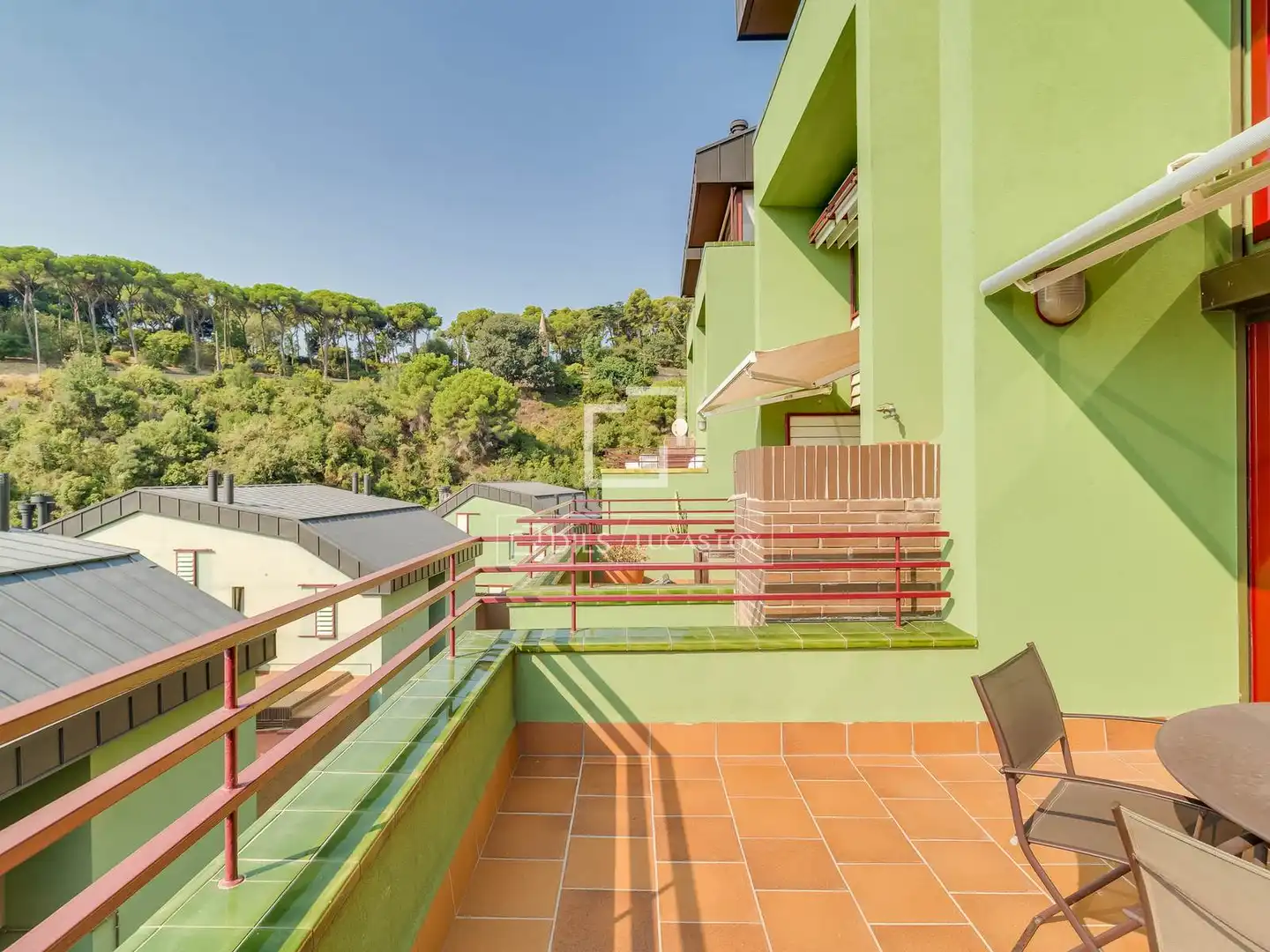 Terraza de Casa o chalet de alquiler en Barcelona con Aire acondicionado, Calefacción y Jardín privado