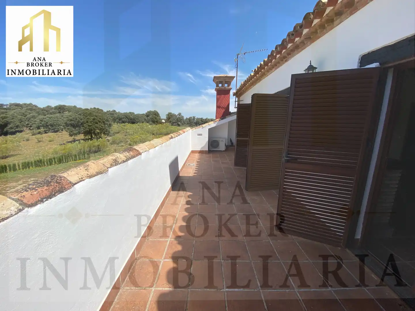 Terraza de Casa o chalet en venta en Ronda con Aire acondicionado, Calefacción y Jardín privado