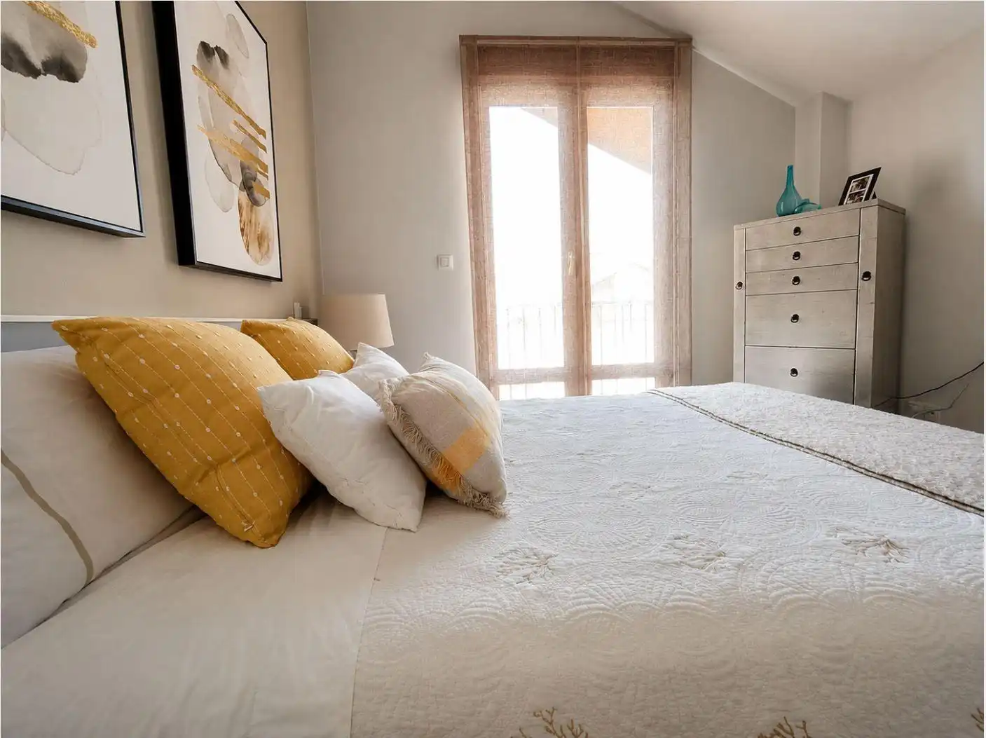 Bedroom of Detached homes for sale in Puente Viesgo  with Heating, Private garden and Storage room
