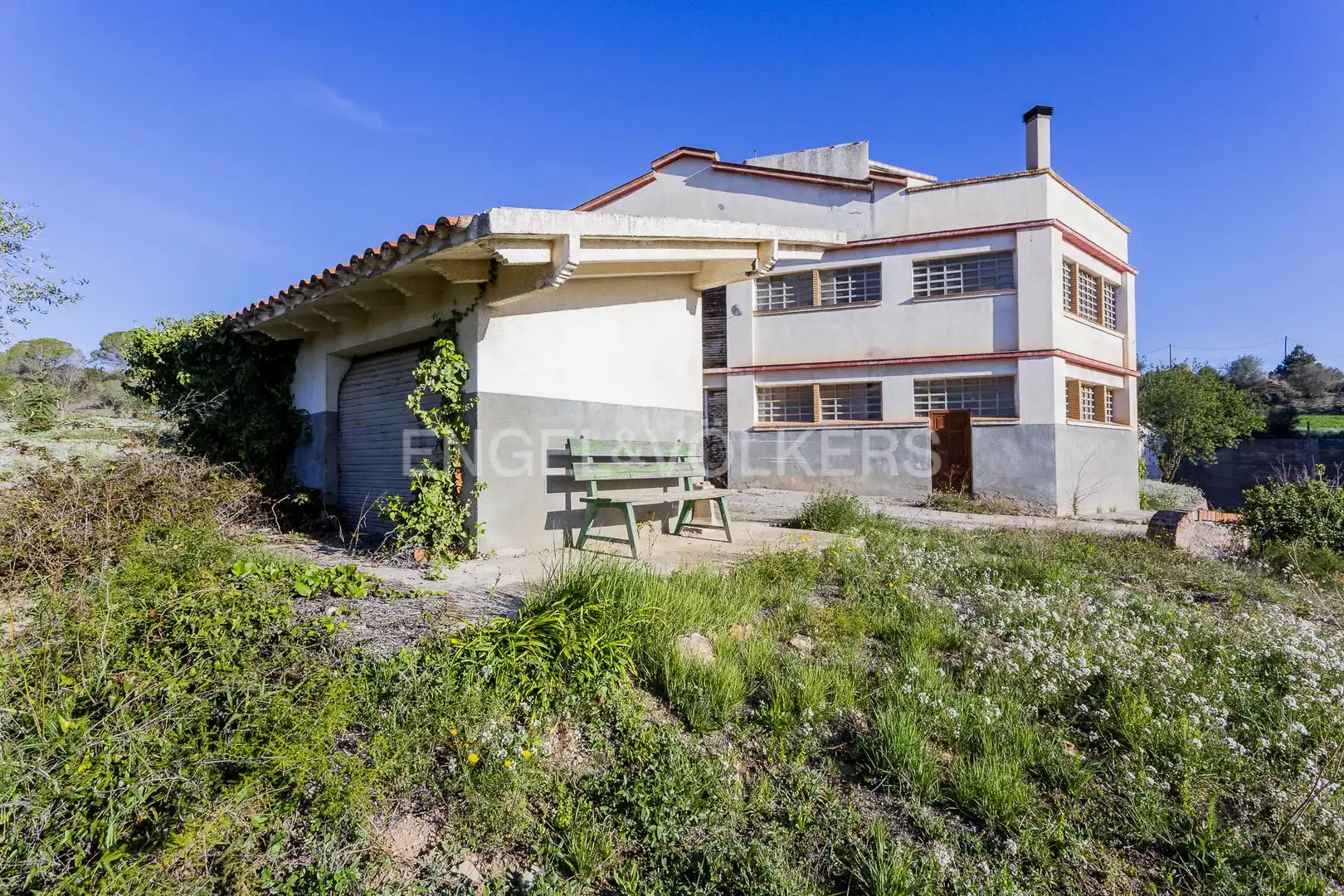 Vista exterior de Finca rústica en venta en Sant Quintí de Mediona con Calefacción, Jardín privado y Trastero