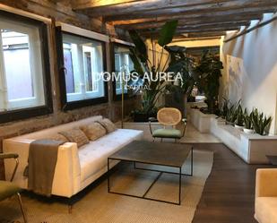 Living room of Duplex to rent in  Madrid Capital  with Air Conditioner, Heating and Terrace