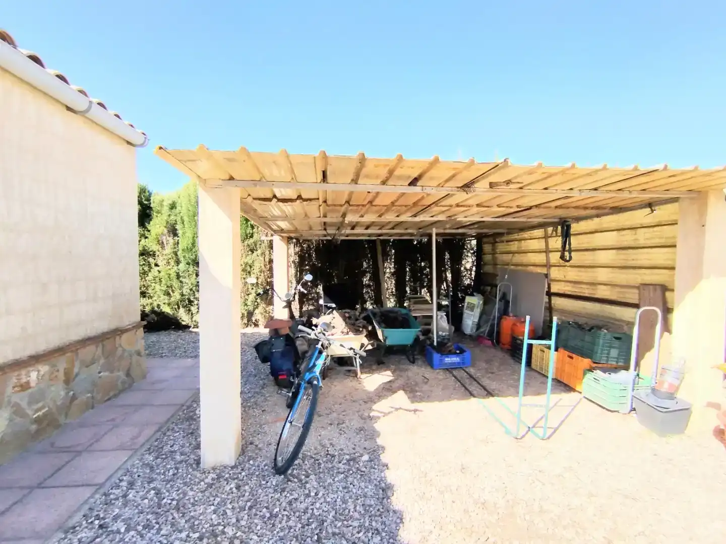 Jardín de Finca rústica en venta en Caudete con Aire acondicionado y Piscina