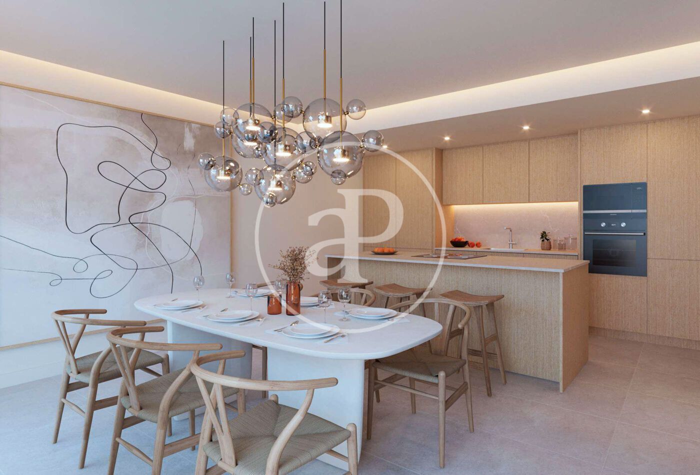 Comedor de Piso en venta en  Palma de Mallorca con Aire acondicionado, Calefacción y Terraza