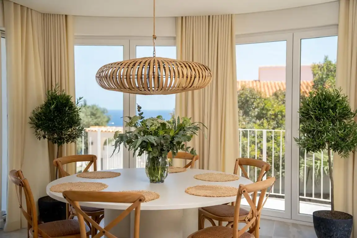 Comedor de Casa o chalet de alquiler en Jávea / Xàbia con Aire acondicionado, Trastero y Piscina