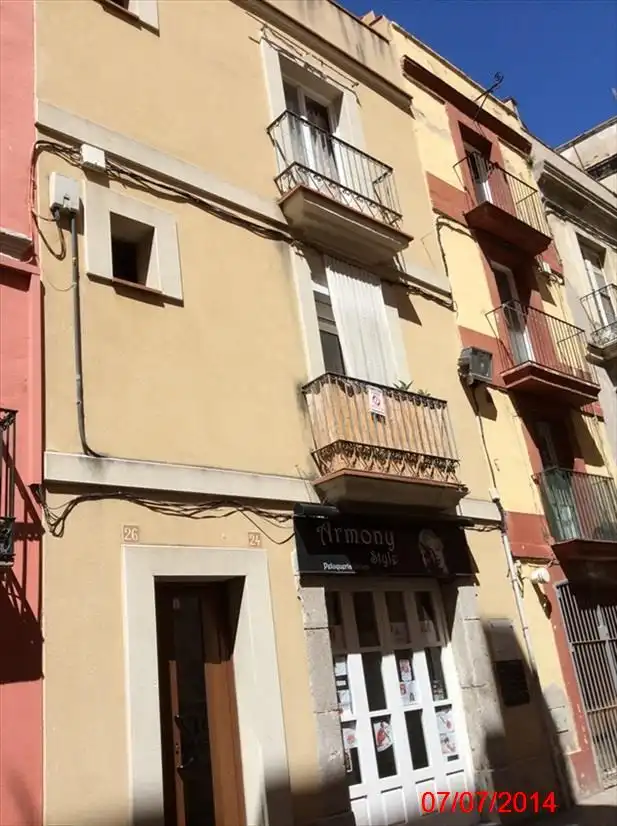 Vista exterior de Pis en venda en Vilanova i la Geltrú amb Parquet