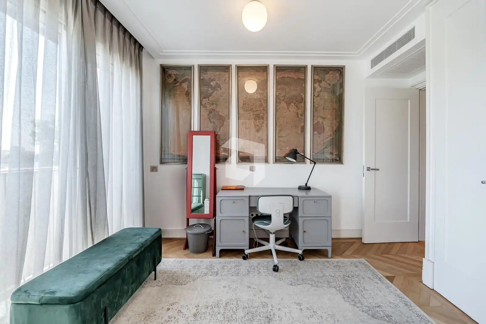 Bedroom of Attic for sale in Madrid  with Air Conditioner, Heating and Parquet flooring