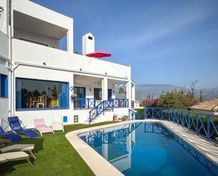Swimming pool of House or chalet for sale in Mijas  with Air Conditioner, Heating and Private garden