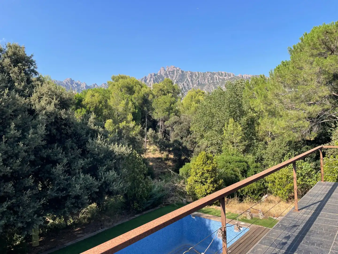 Jardín de Casa o chalet en venta en Collbató con Calefacción, Jardín privado y Terraza