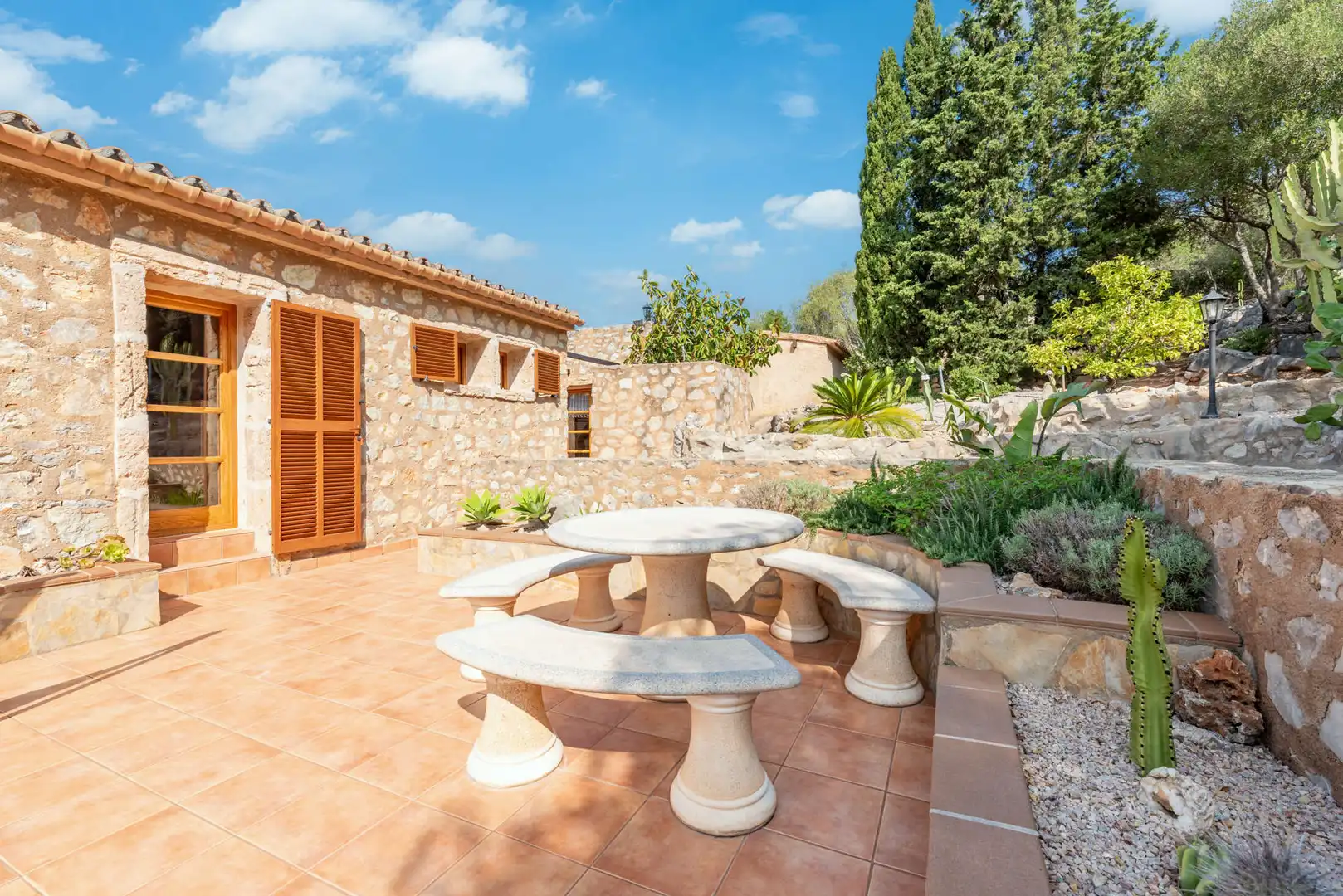 Terrace of Country homes for sale in Son Servera  with Heating, Terrace and Furnished