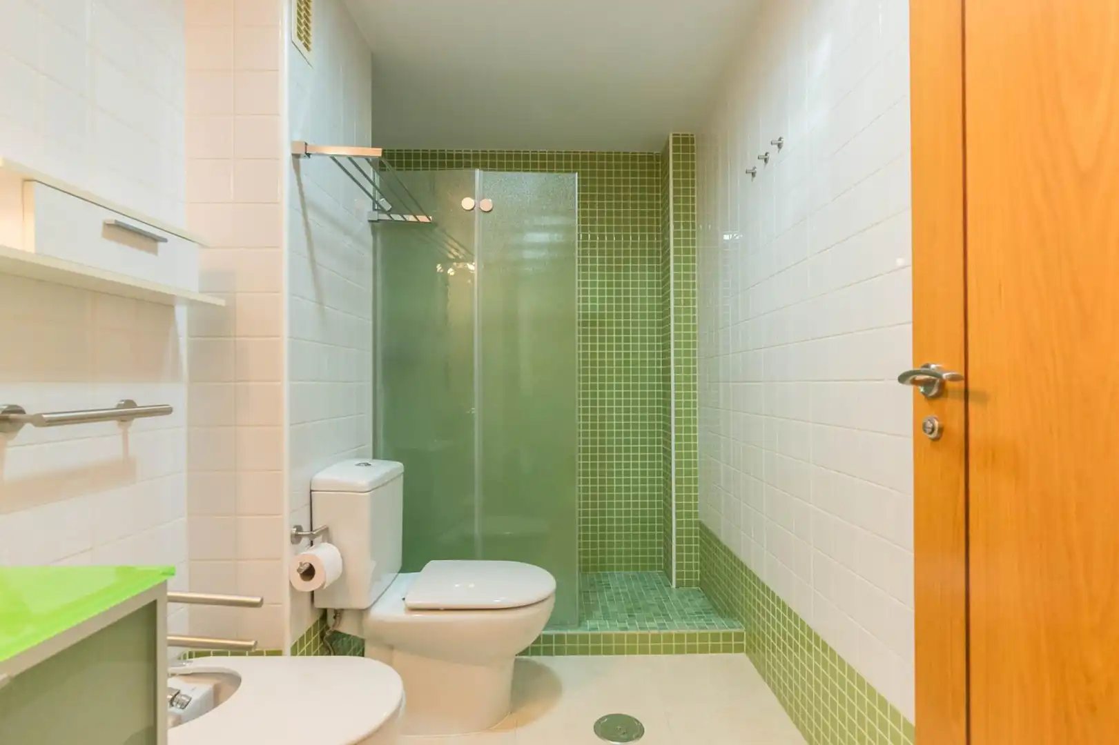 Bathroom of Flat for rent in Murcia  with Air Conditioner, Furnished and Balcony