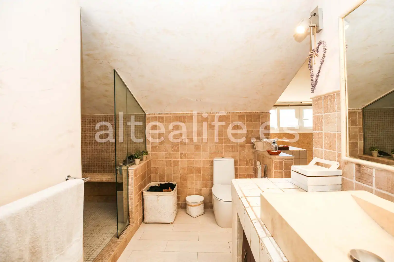 Bany de Apartament en venda en Altea amb Aire condicionat, Calefacció i Terrassa