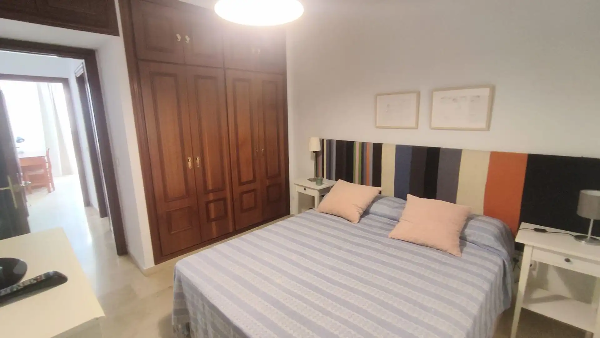 Habitación de Piso de alquiler en Málaga con Aire acondicionado, Calefacción y Amueblado
