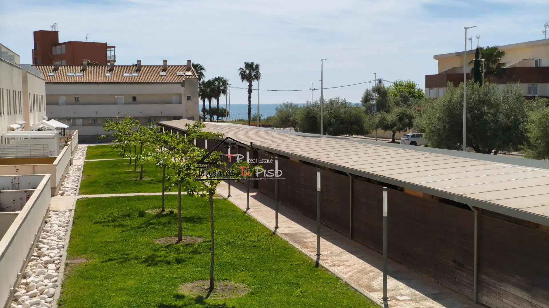 Vista exterior de Apartamento en venta en Benicarló con Aire acondicionado, Calefacción y Jardín privado