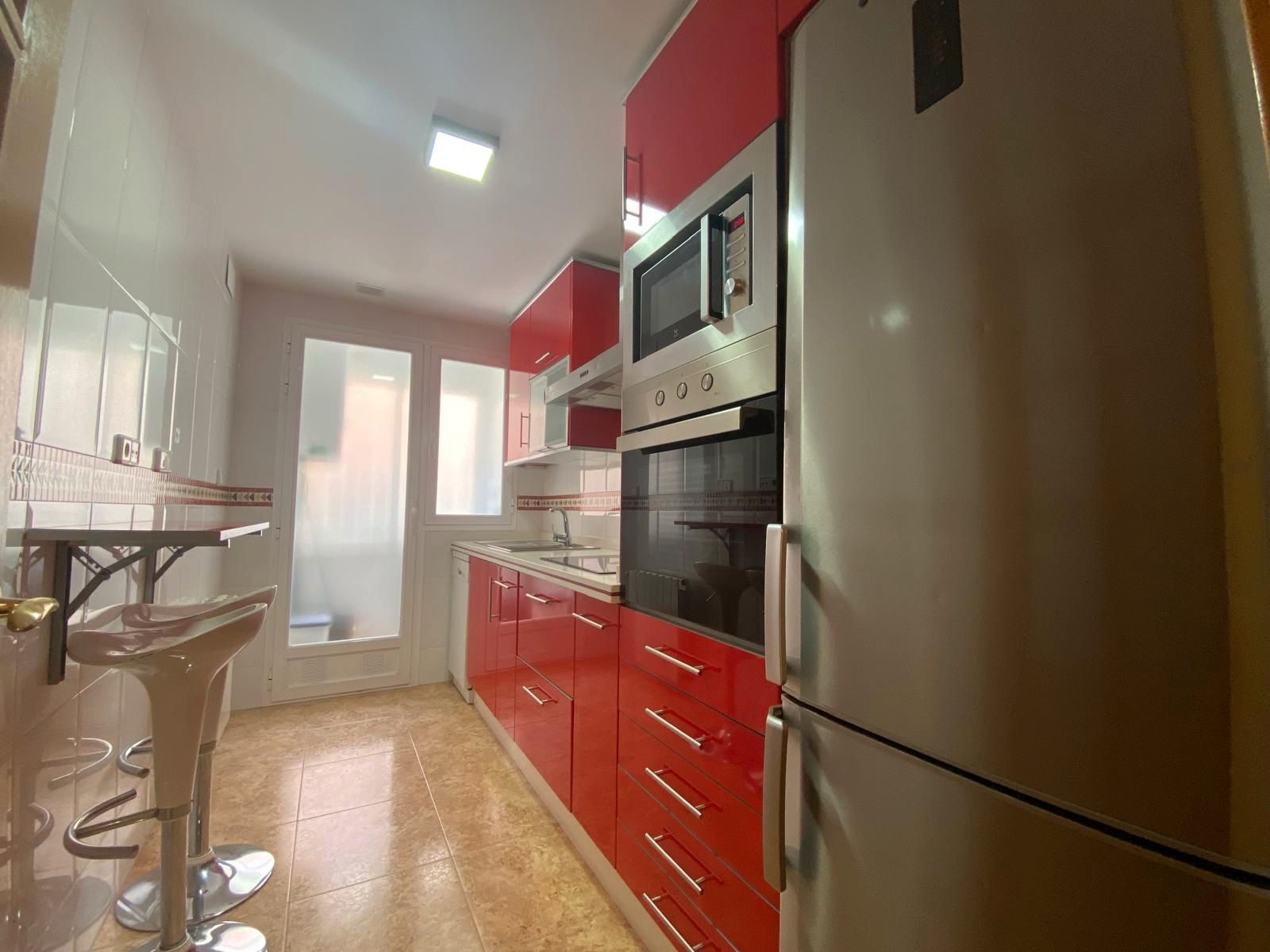 Kitchen of Flat for sale in  Albacete Capital  with Heating, Parquet flooring and Storage room