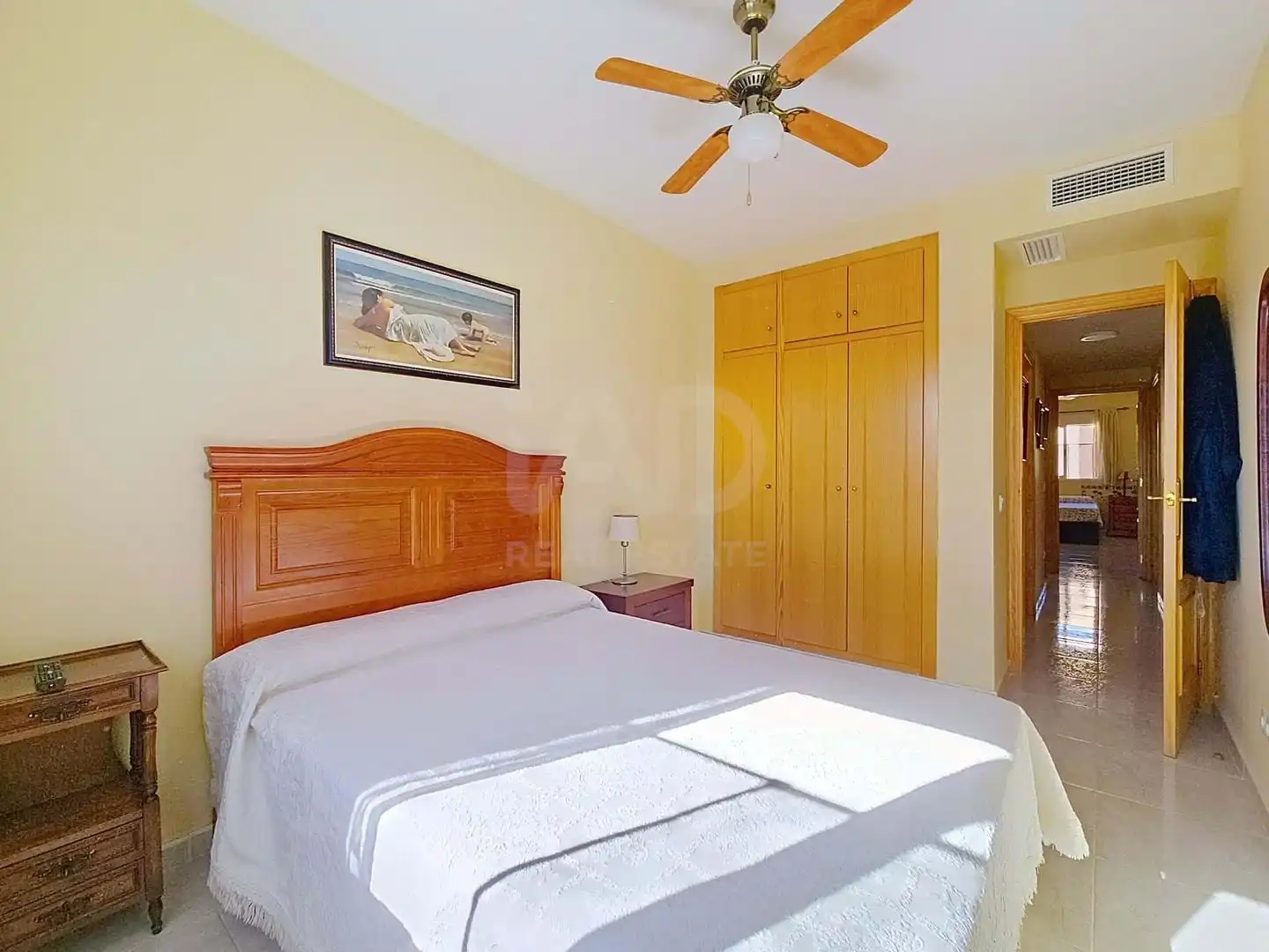 Bedroom of Flat for sale in Miramar  with Air Conditioner, Heating and Terrace