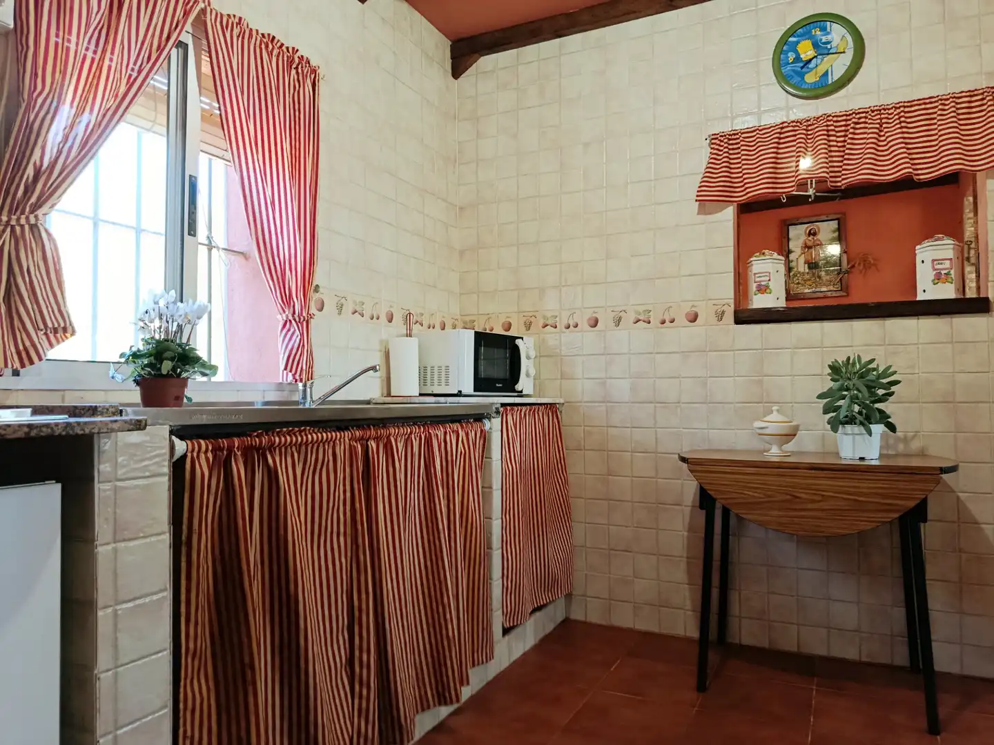Cuina de Finca rústica en venda en Paterna del Campo amb Aire condicionat, Jardí privat i Terrassa