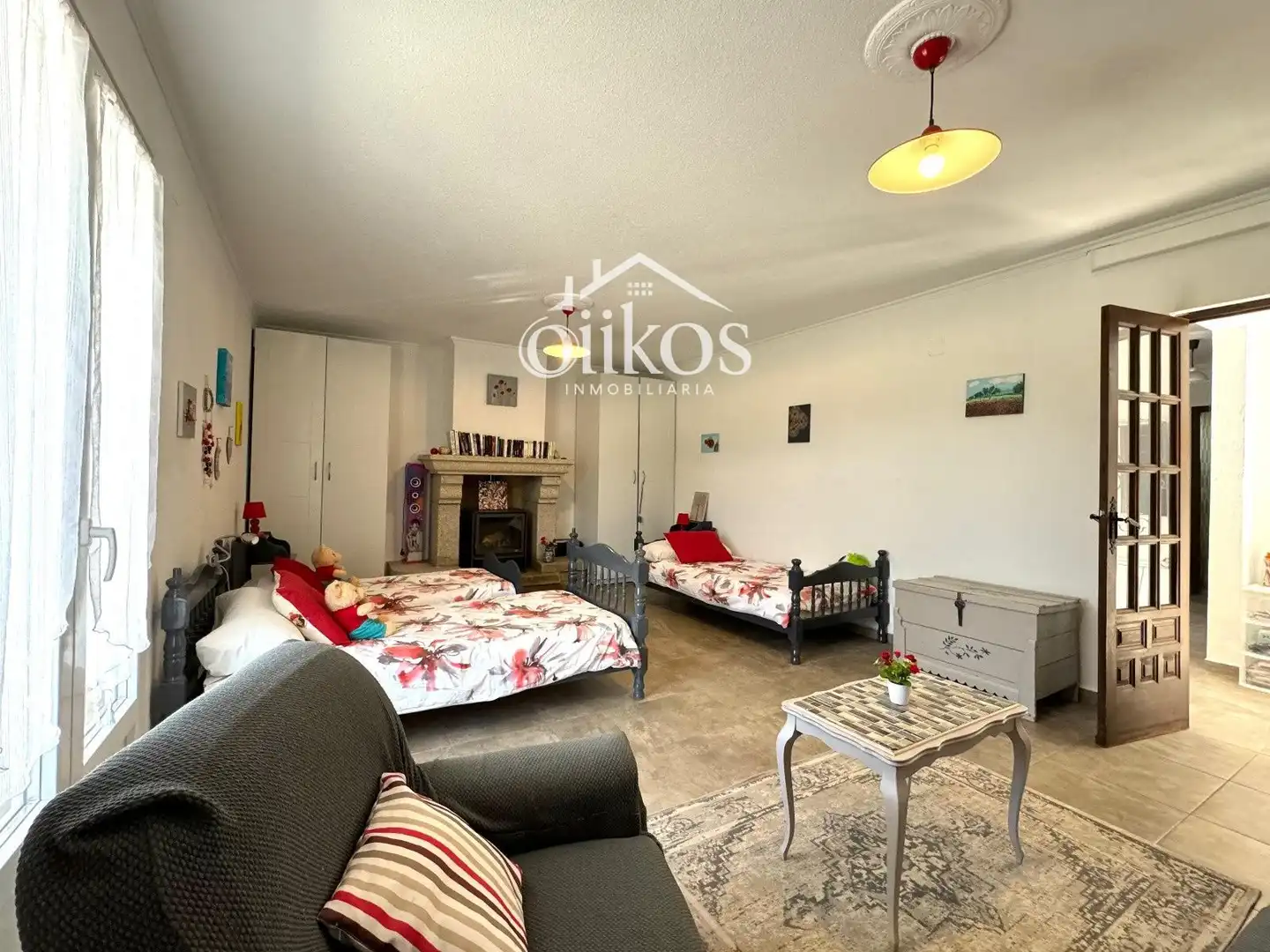 Living room of Houses for sale in San Felices de los Gallegos  with Heating, Parquet flooring and Swimming Pool