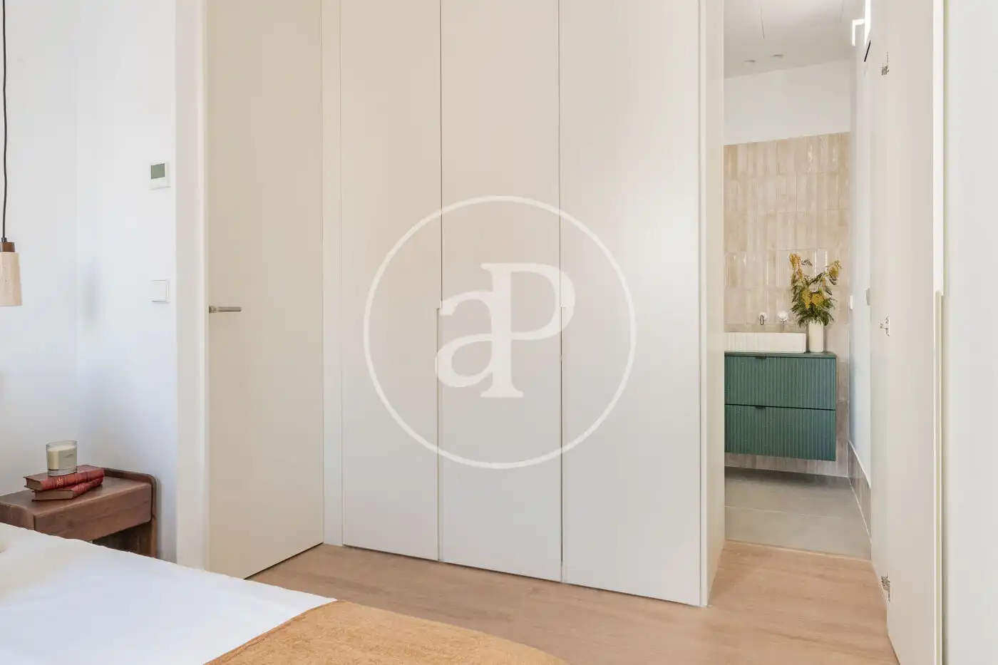 Schlafzimmer von Wohnung zum Verkauf in Madrid mit Klimaanlage, Heizung und Möbliert