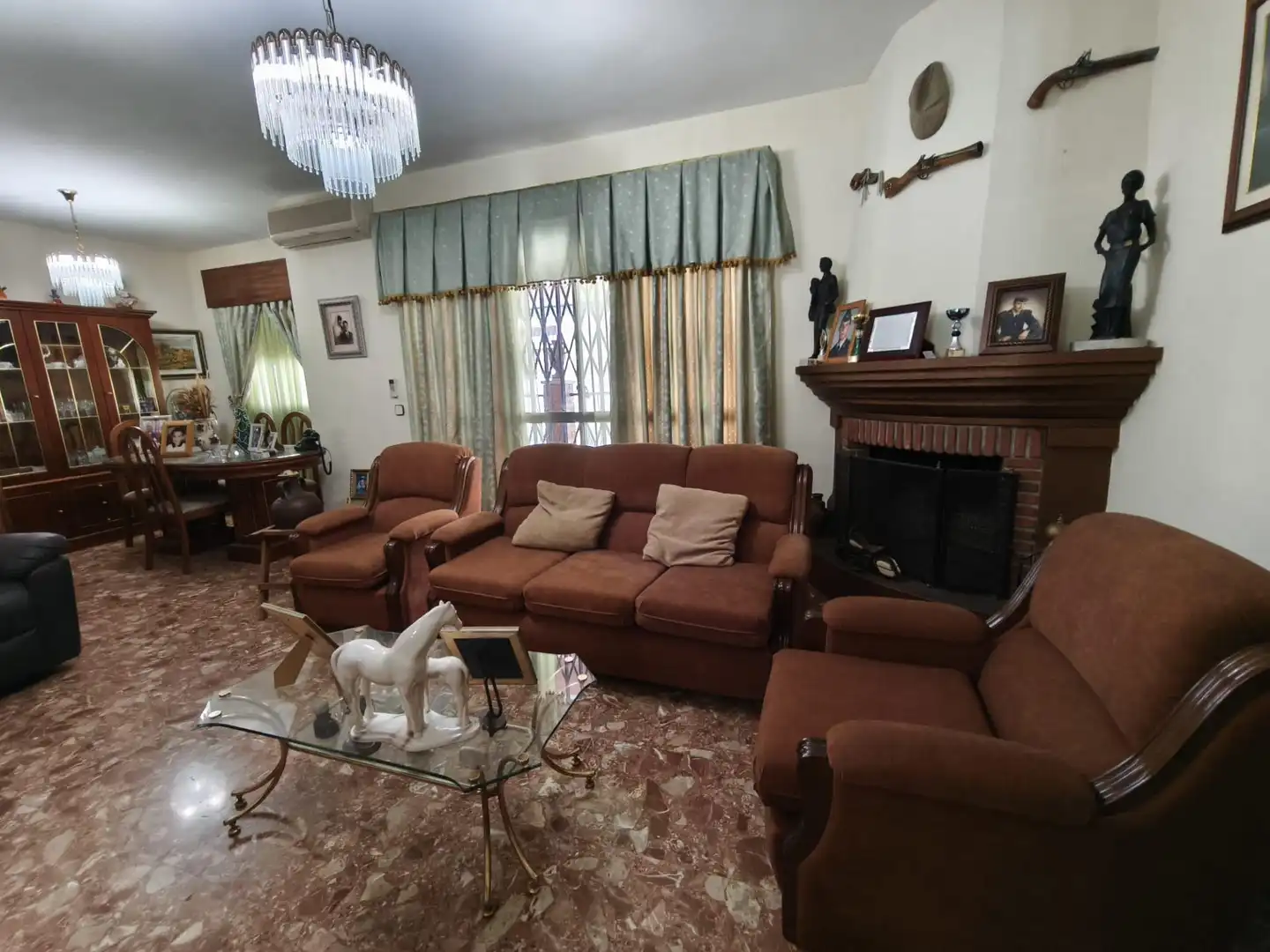 Sala de estar de Casa o chalet en venta en Málaga