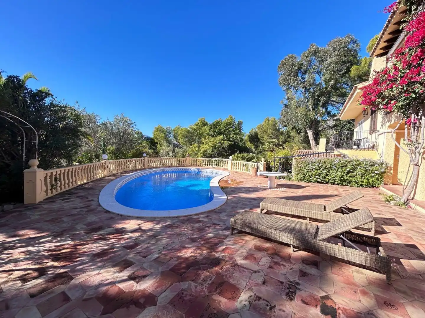 Piscina de Casa o chalet en venta en Altea con Aire acondicionado, Terraza y Trastero