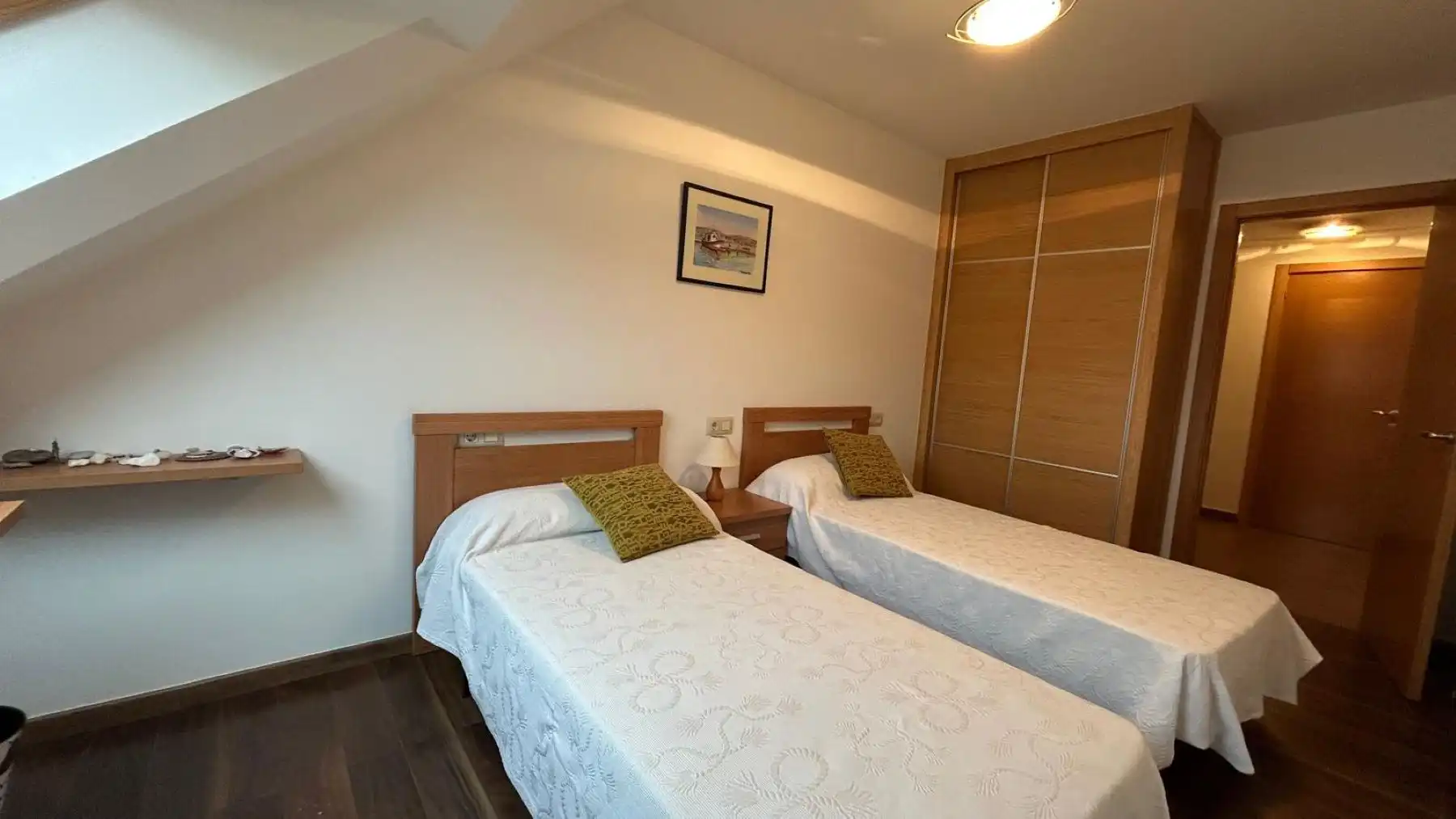 Bedroom of Flat for sale in Ribeira  with Terrace, Furnished and Oven