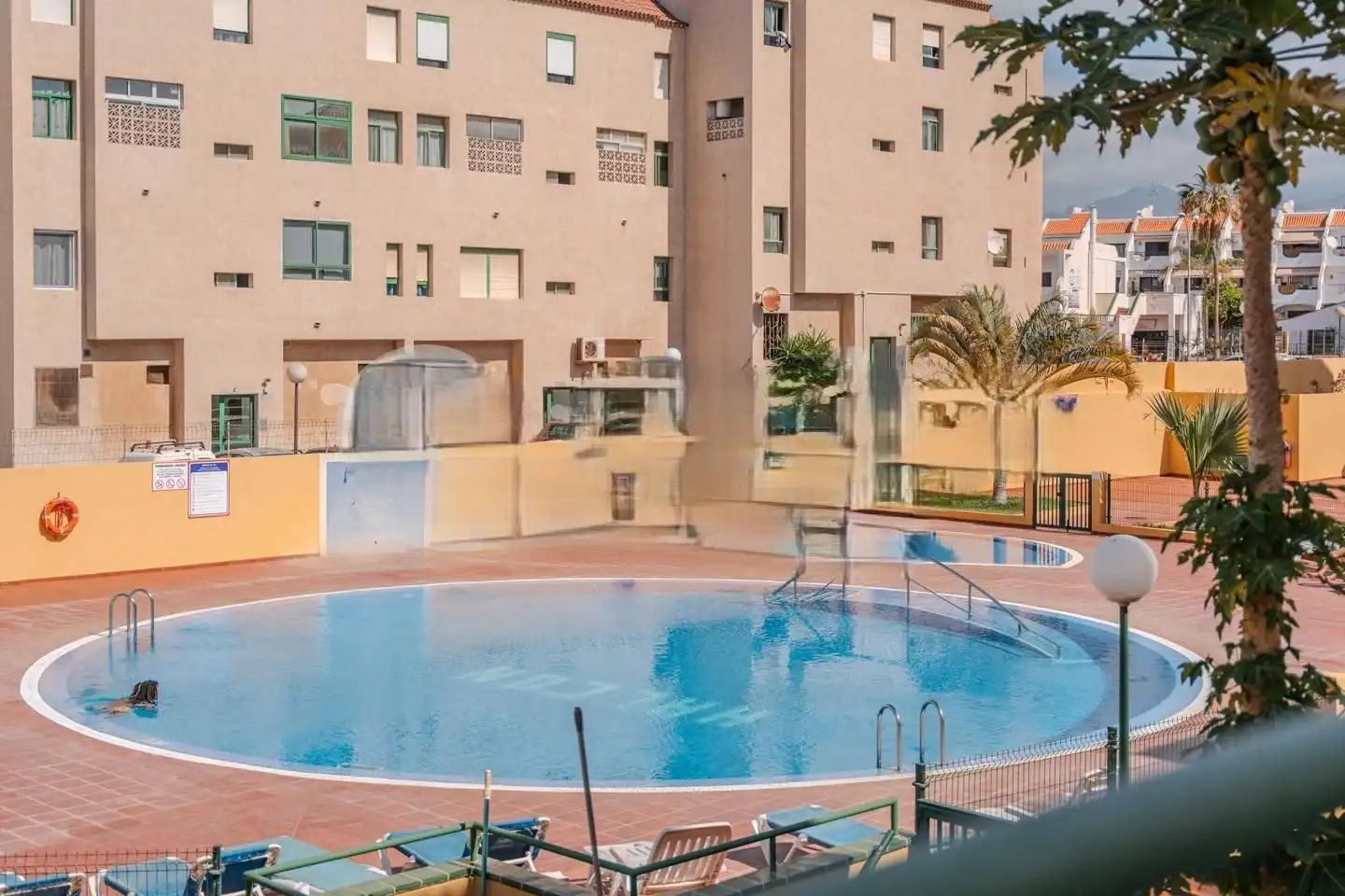 Attique avec piscine à vendre à Costa del Silencio