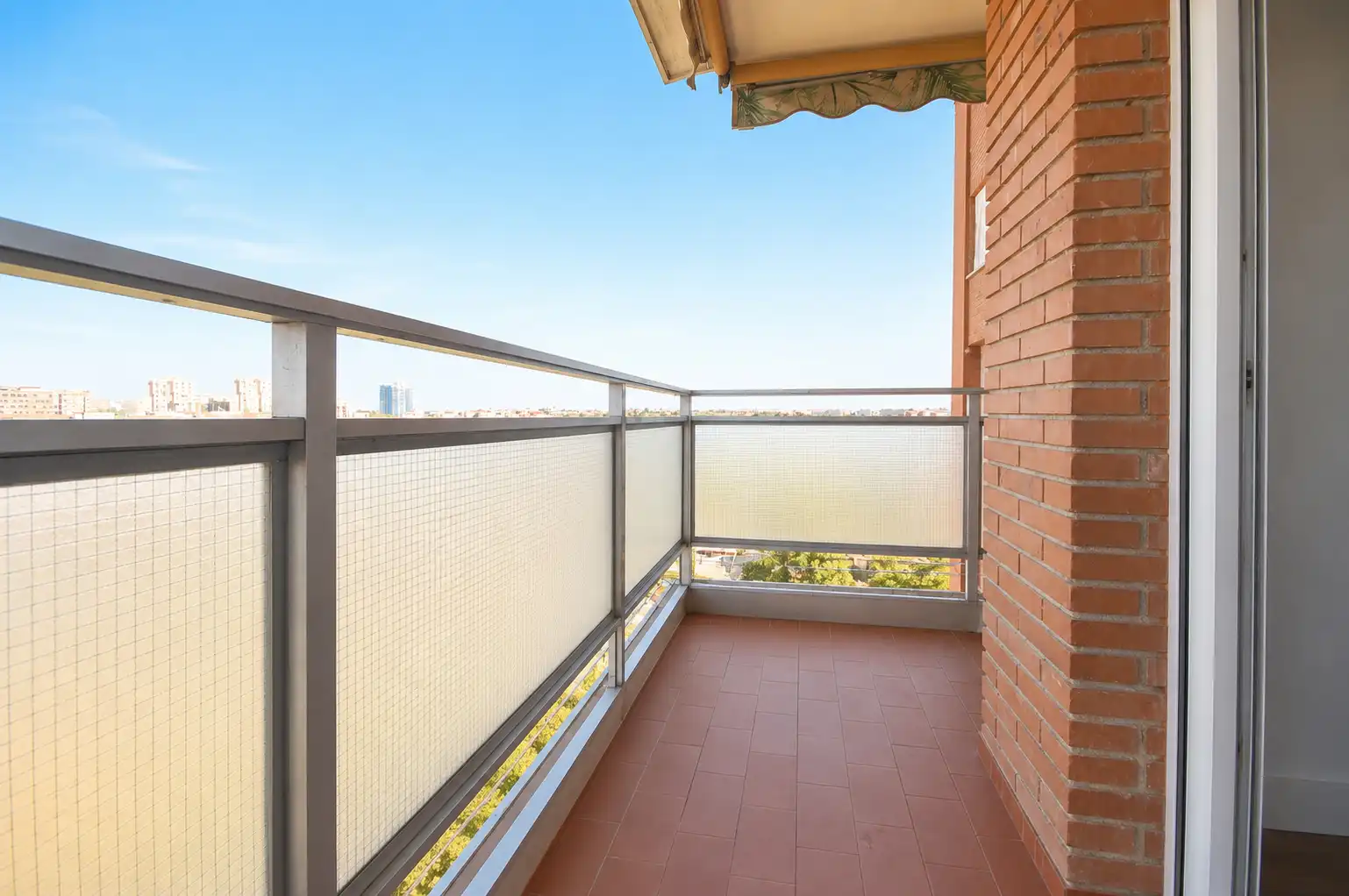 Balcony of Flat for sale in Madrid  with Heating, Parquet flooring and Furnished