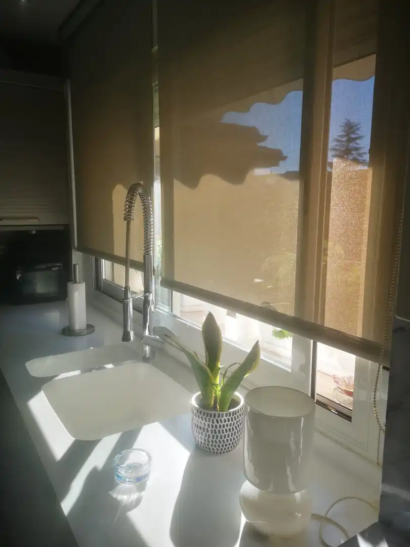 Cocina de Casa adosada en venta en Guadalajara con Aire acondicionado, Calefacción y Jardín privado