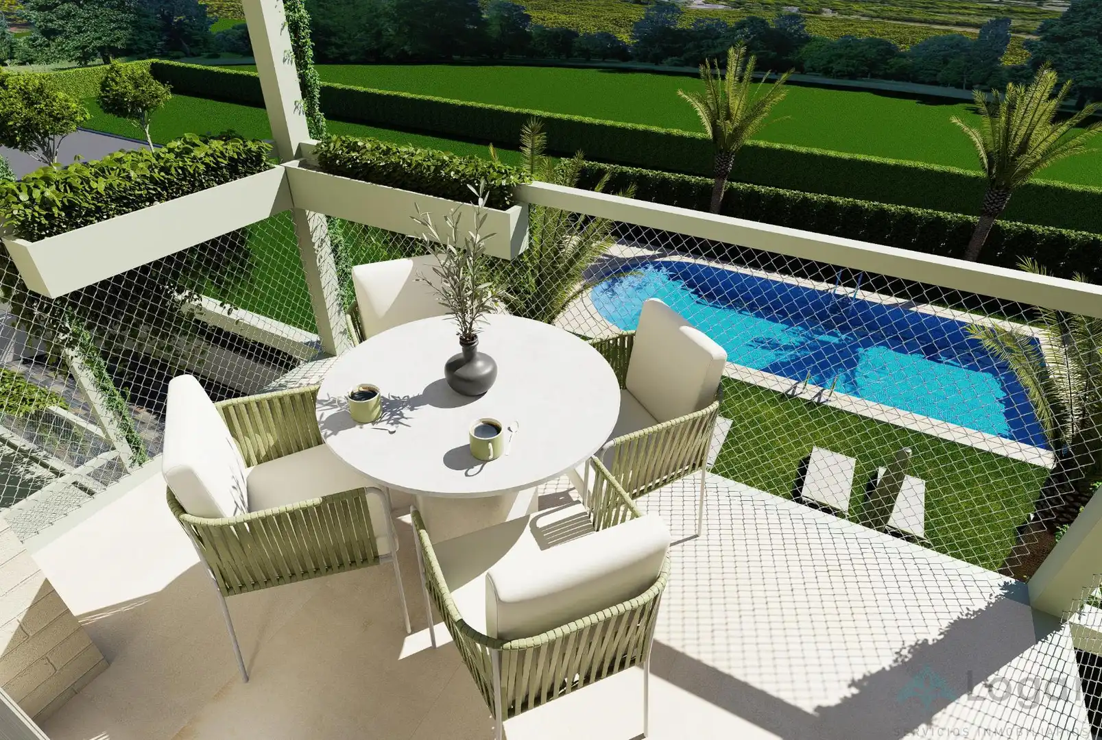 Terrace of Flat for sale in Murcia  with Air Conditioner, Heating and Terrace