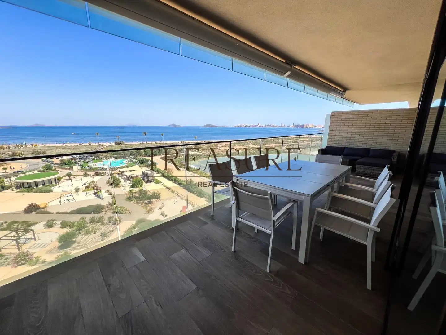Terrace of Apartments for sale in Cartagena  with Private garden, Terrace and Community pool