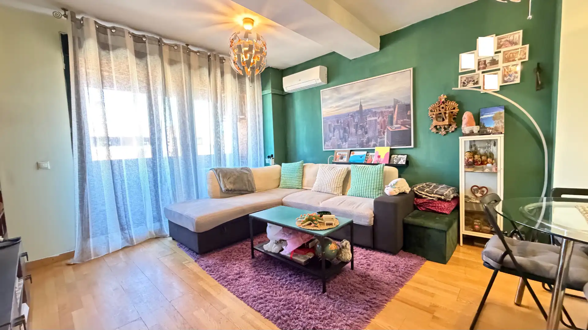 Sala de estar de Dúplex en venta en Leganés con Aire acondicionado, Calefacción y Terraza