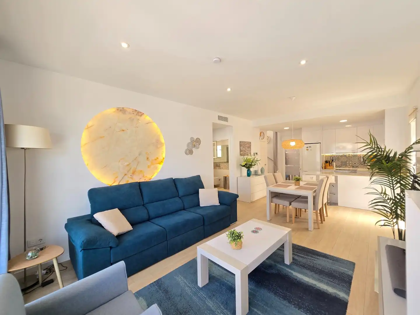 Sala de estar de Casa o chalet en venta en Pilar de la Horadada con Aire acondicionado, Terraza y Trastero