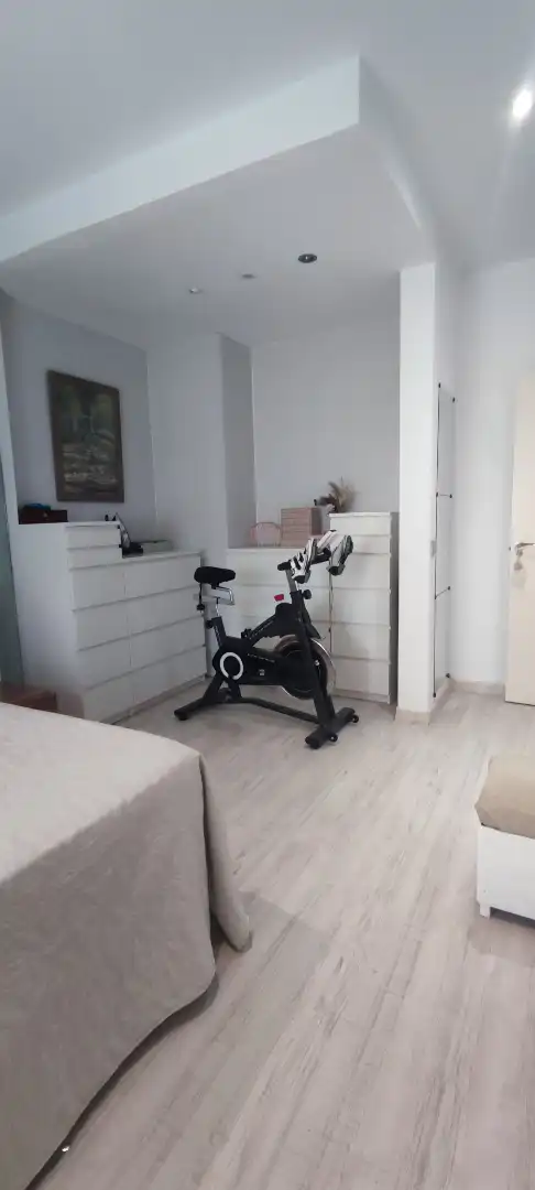 Schlafzimmer von Einfamilien-Reihenhaus zur Miete in Benacazón mit Klimaanlage, Möbliert und Haustiere erlaubt