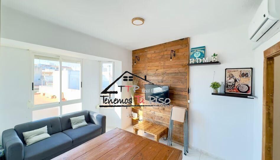 Living room of Flat to rent in Benicarló  with Air Conditioner