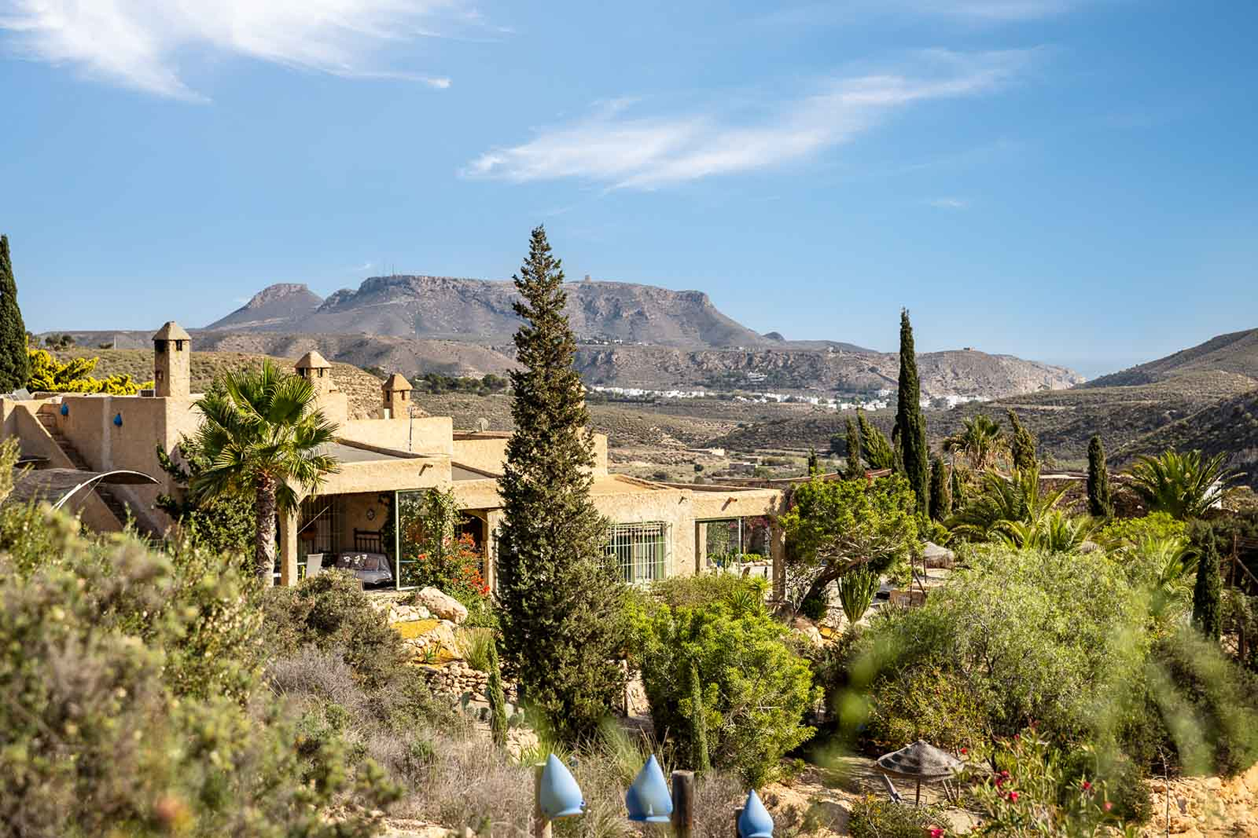 Exterior view of House or chalet for sale in Níjar  with Private garden, Terrace and Swimming Pool