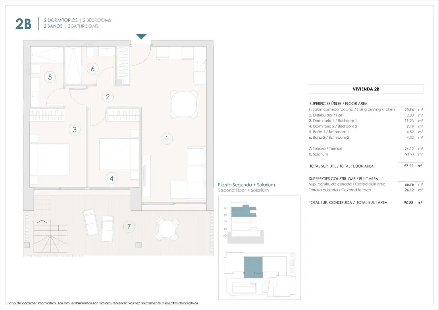 Attique avec piscine à vendre à N/A, imagen 7