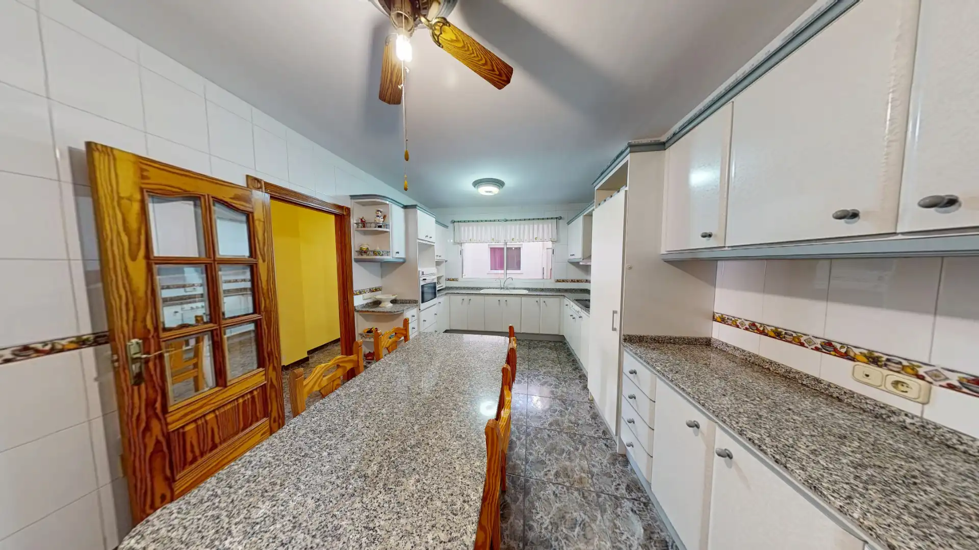 Cocina de Casa adosada en venta en Almería con Terraza, Amueblado y Horno