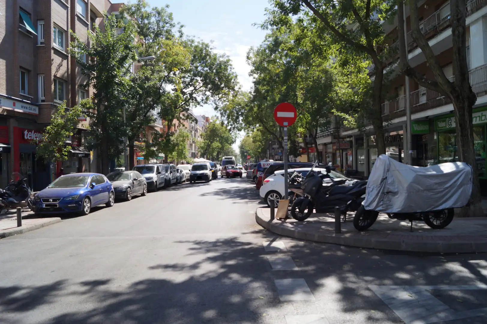 Vista exterior de Piso en venta en Madrid