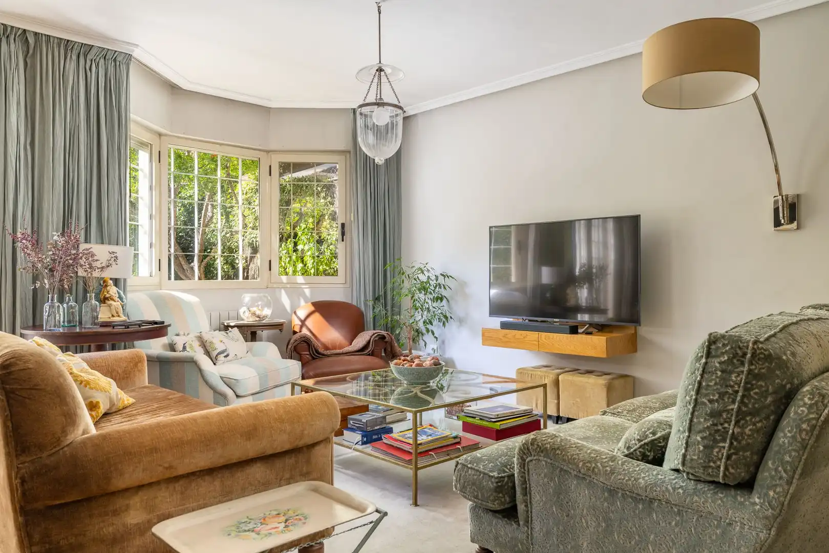 Sala de estar de Casa adosada en venta en Madrid con Aire acondicionado, Calefacción y Terraza