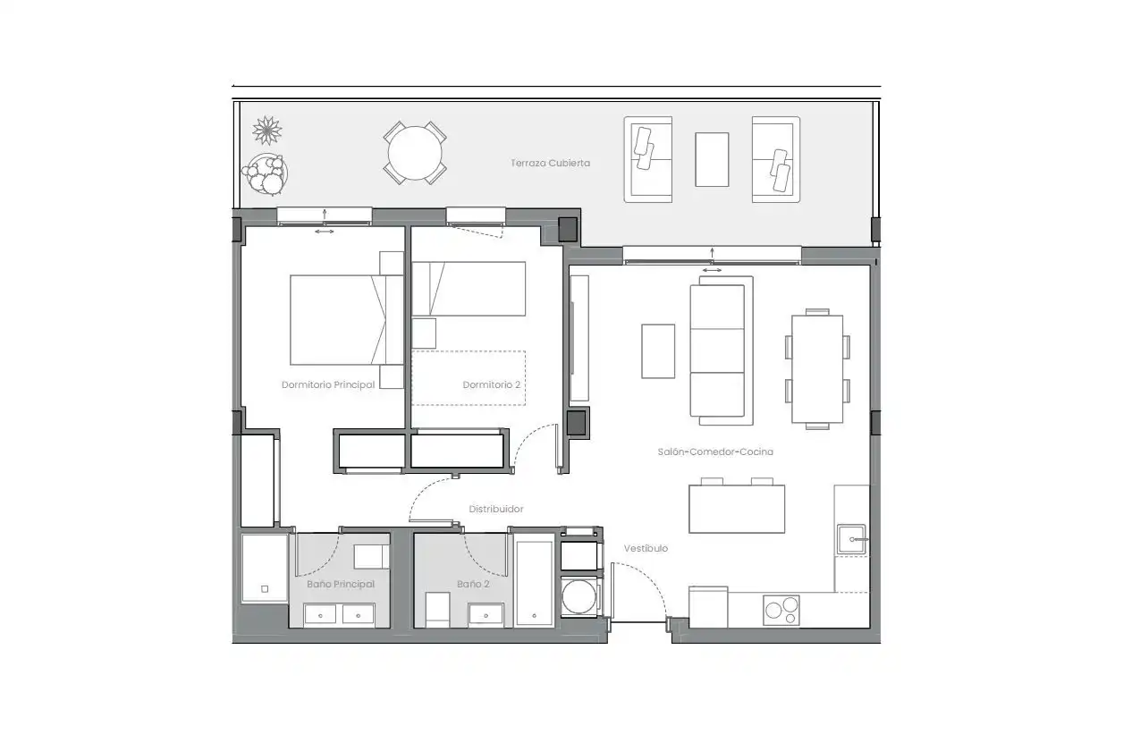 Apartament amb piscina en venda a Playa Bahía Dorada, imagen 17