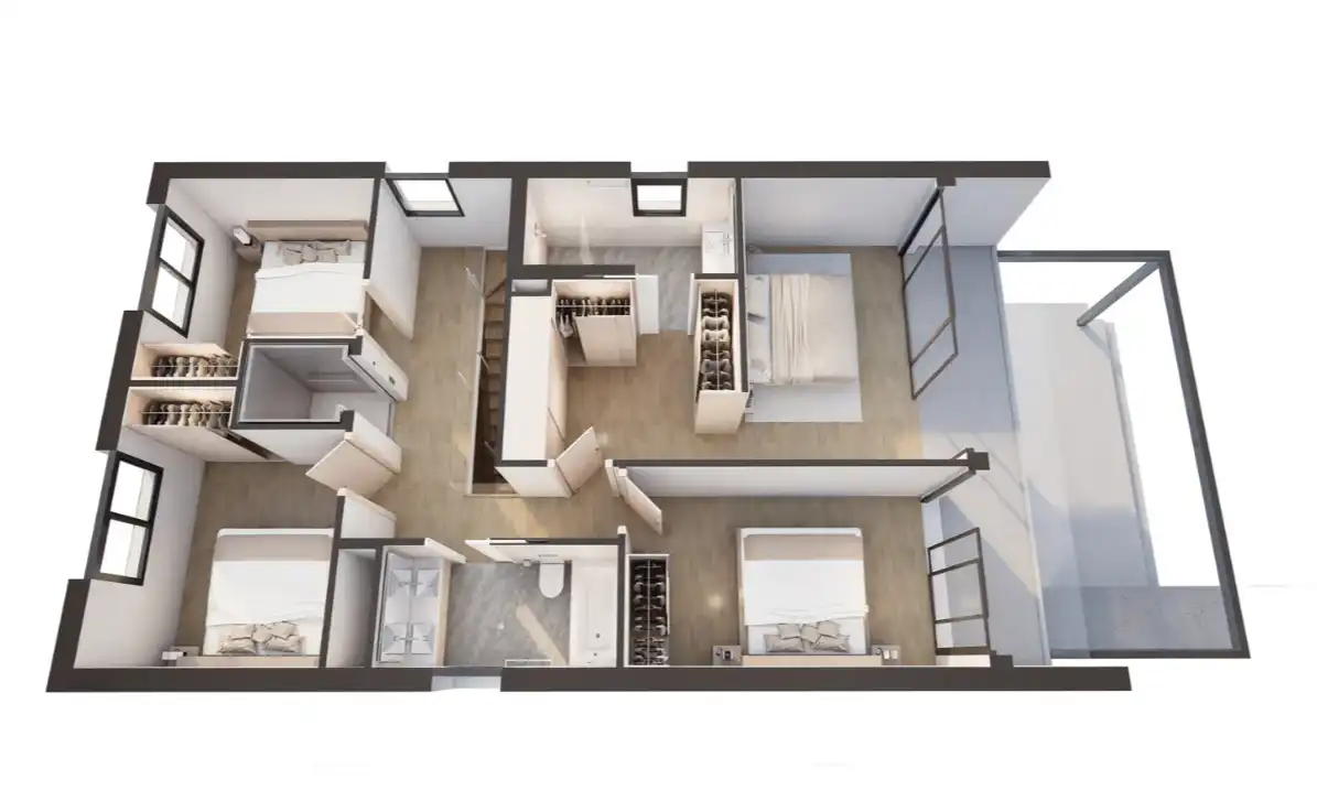 Adosado de obra nueva con terraza en venta en Premià de Dalt, imagen 14