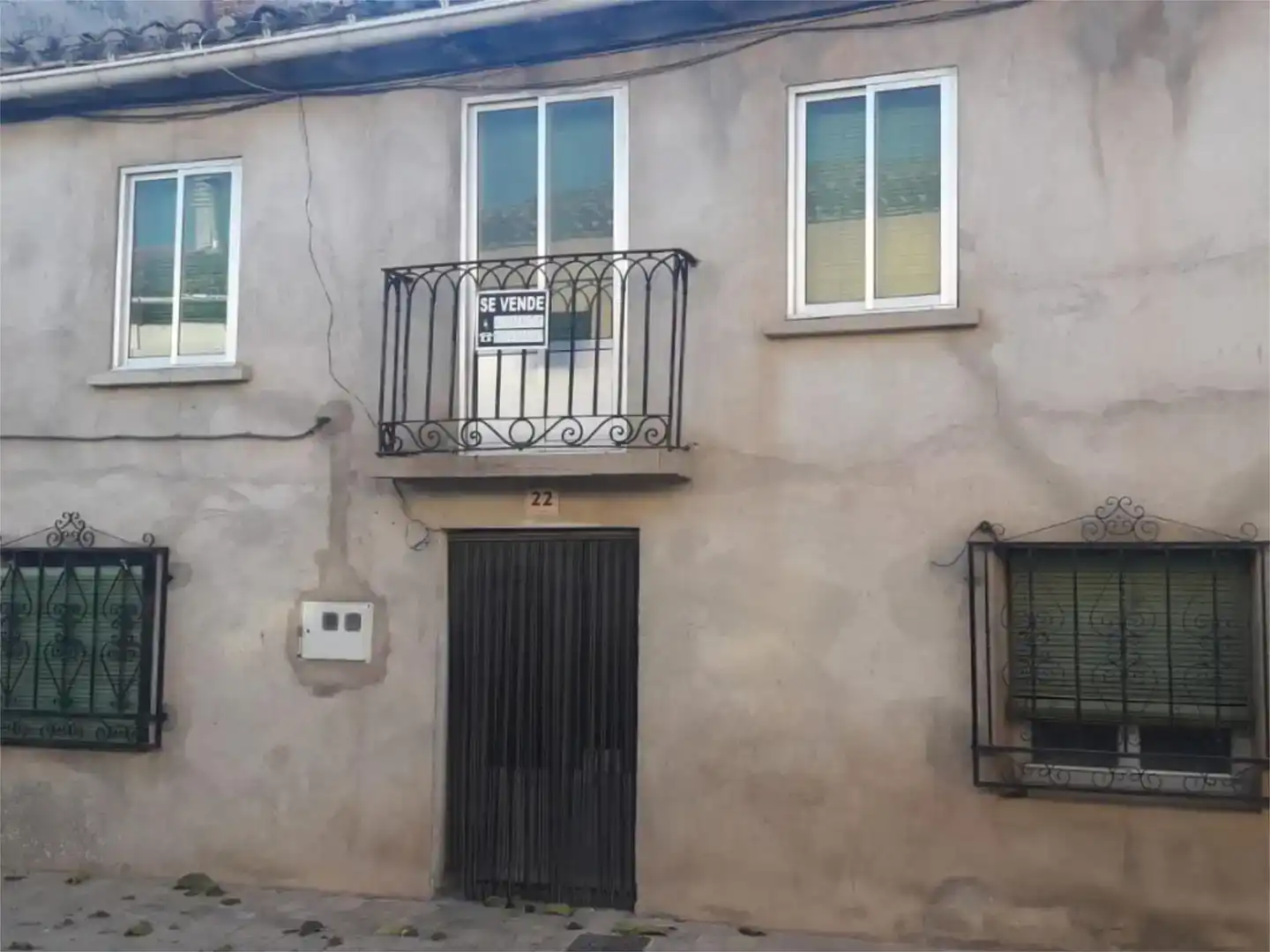 Vista exterior de Casa o xalet en venda en Villalmanzo, Burgos