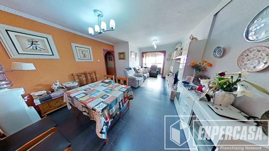Living room of Flat for sale in  Valencia Capital  with Air Conditioner