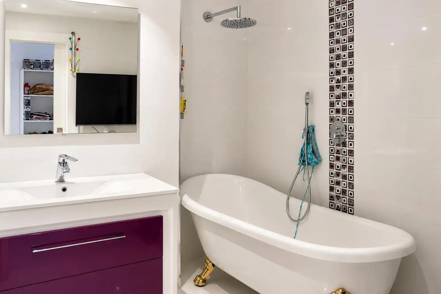 Bathroom of Duplexes for sale in Valencia  with Terrace and Swimming Pool