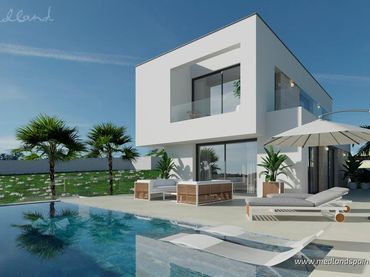 Chalet con piscina en venta en Rojales