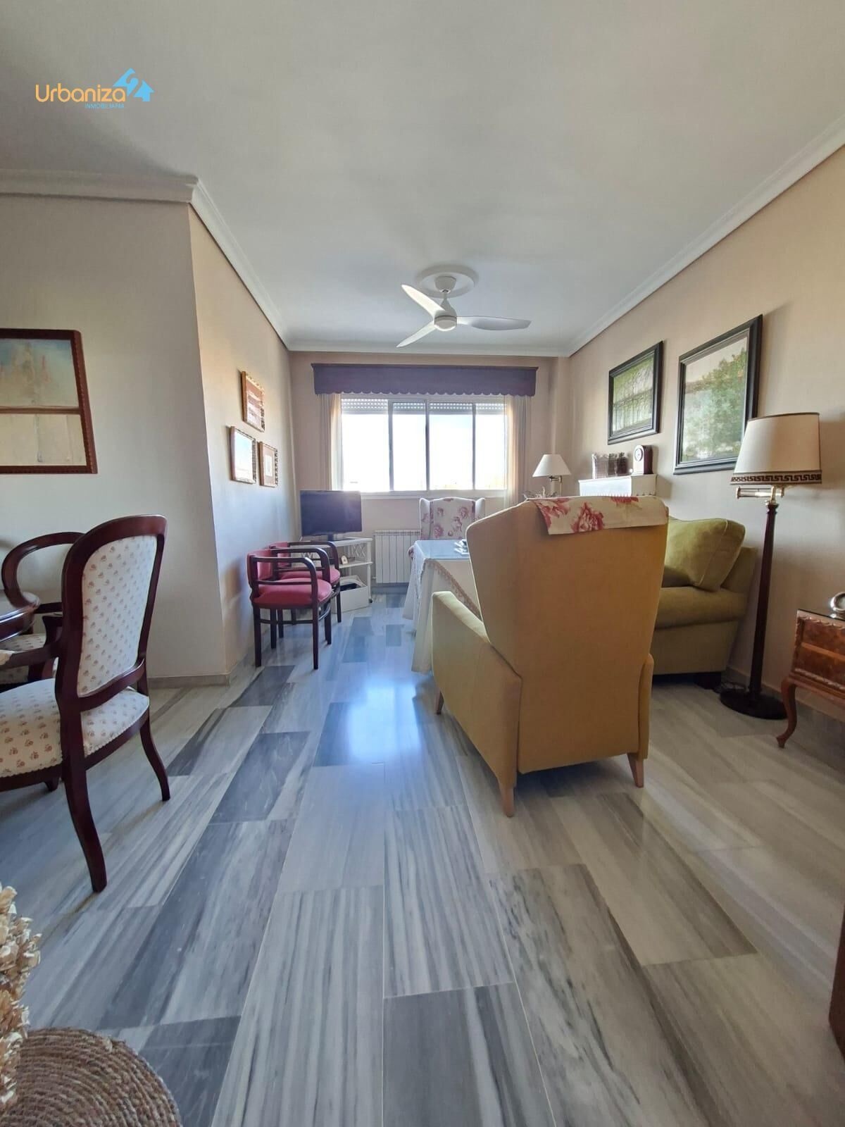 Living room of Flat for sale in Badajoz Capital  with Air Conditioner and Heating