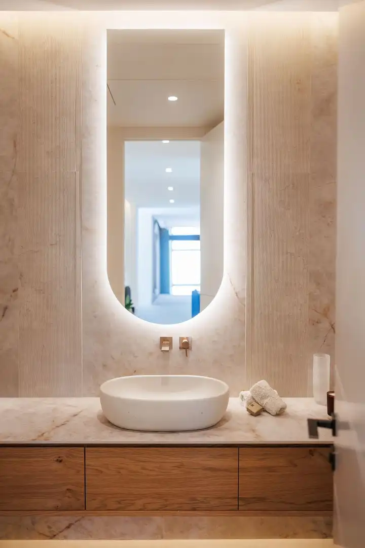 Baño de Casa o chalet en venta en Marbella con Aire acondicionado, Jardín privado y Terraza
