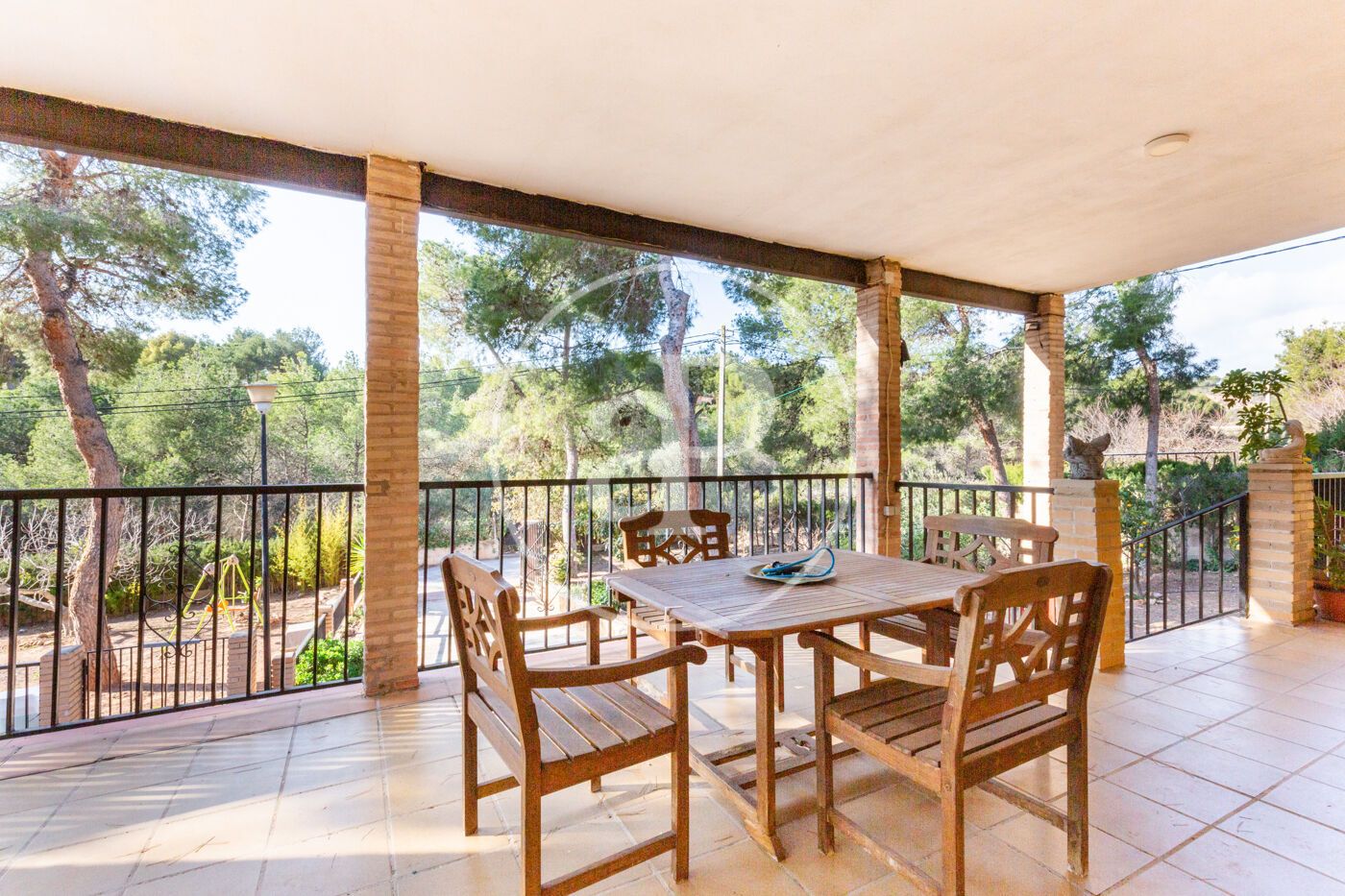 Terrassa de Casa o xalet en venda en Sagunto / Sagunt amb Calefacció, Jardí privat i Terrassa
