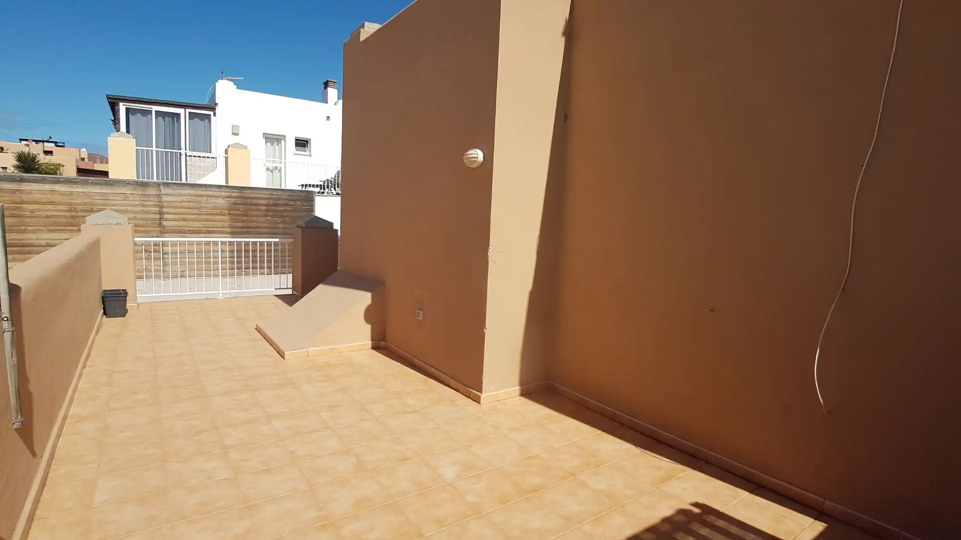 Terraza de Dúplex en venta en La Oliva con Jardín privado