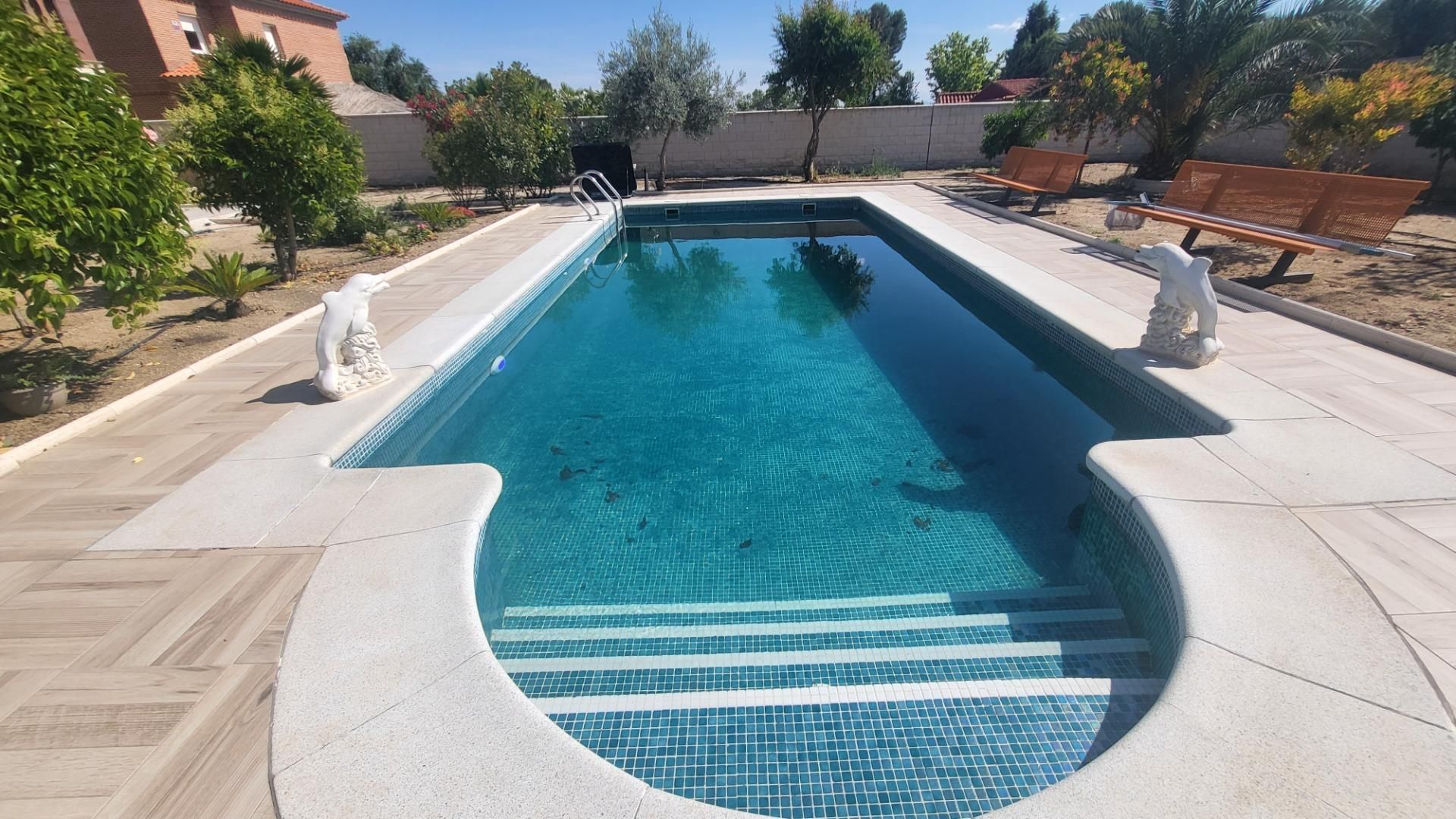 Swimming pool of House or chalet for sale in Numancia de la Sagra  with Heating, Private garden and Terrace